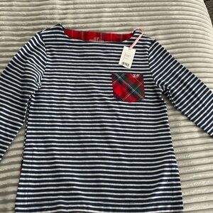 Vineyard vines girls soft long sleeves shirt size medium 10-12